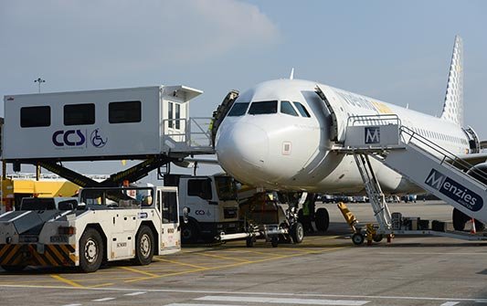 ambulift to and from aircraft image